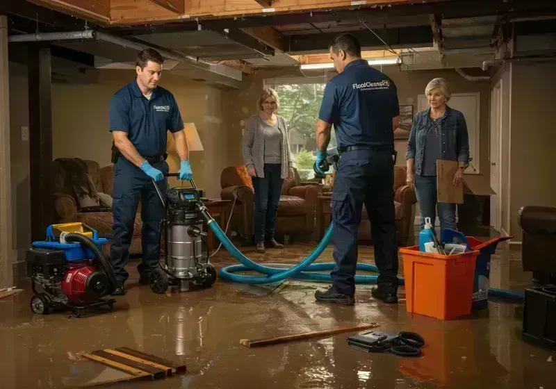 Basement Water Extraction and Removal Techniques process in Hamlin, WV